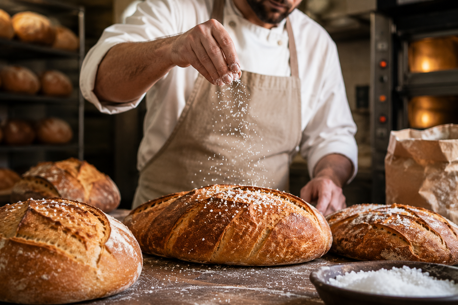 Sels alimentaires — boulangerie